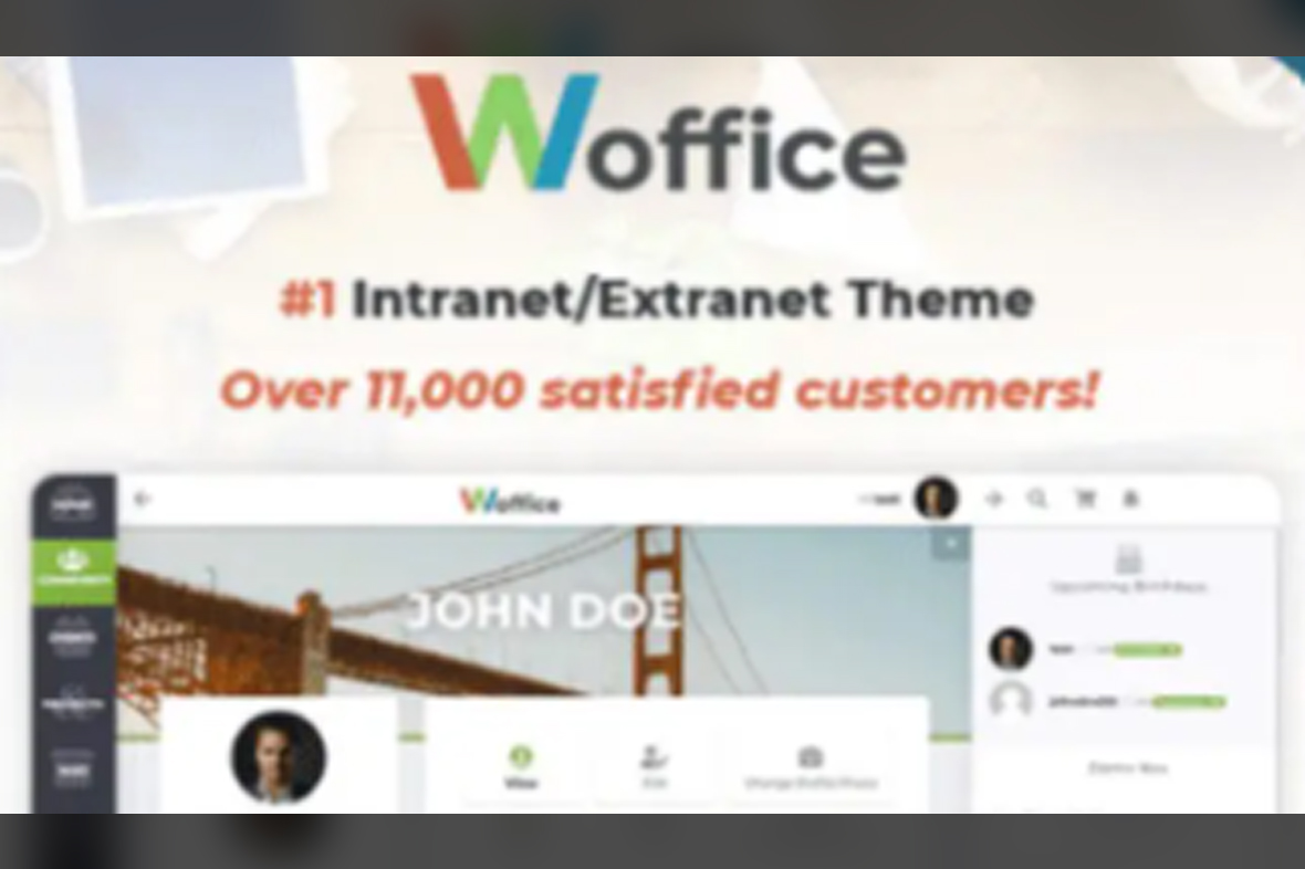 Woffice – Intranet Extranet WordPress Theme v5.4.21