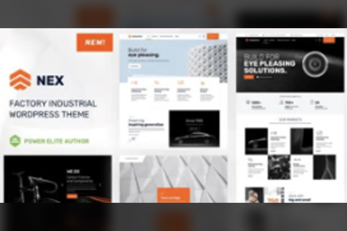 Nex – Industrial WordPress Theme v34.0