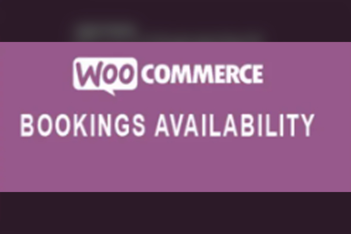 WooCommerce Bookings Availability v1.3.1