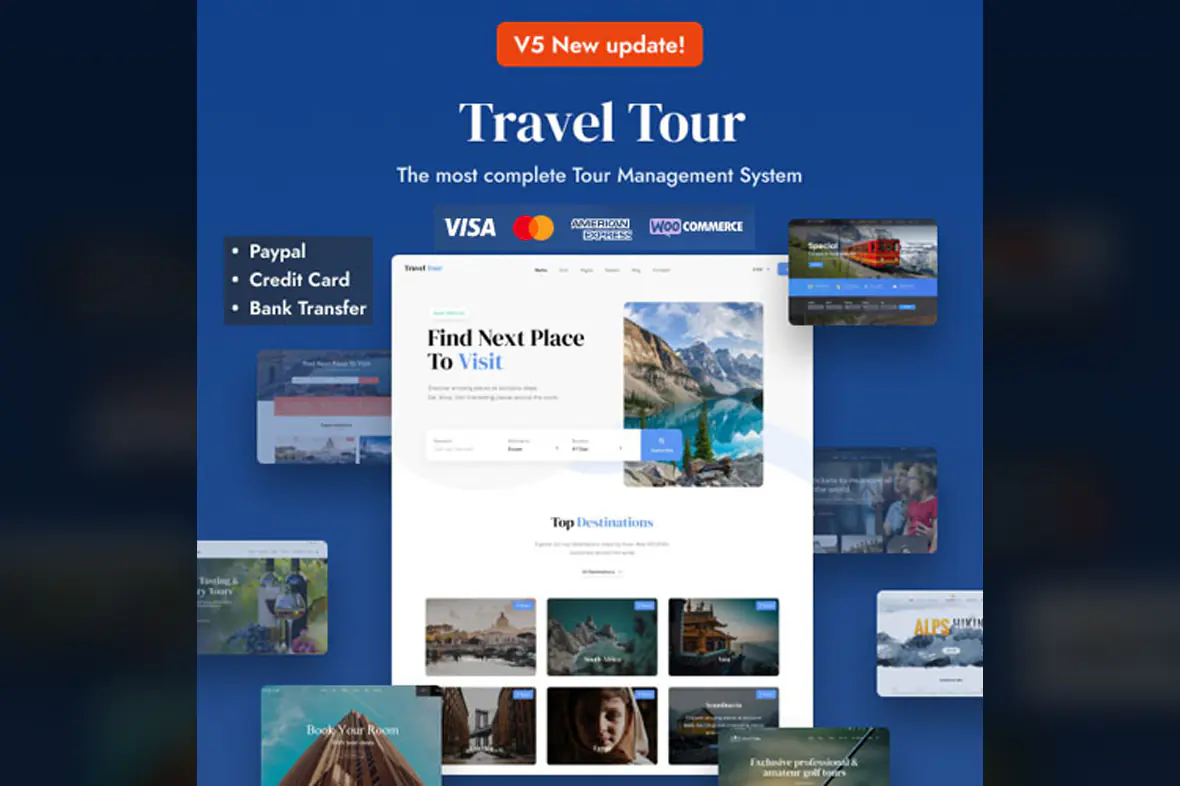 Travel Tour – Travel Booking WordPress v5.2.6