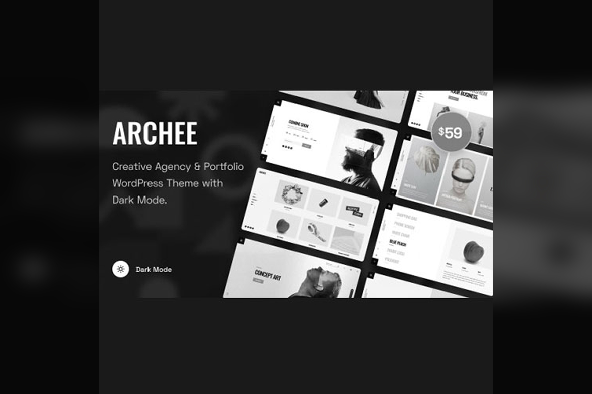Archee – Creative Agency & Portfolio WordPress Theme v1.1.0