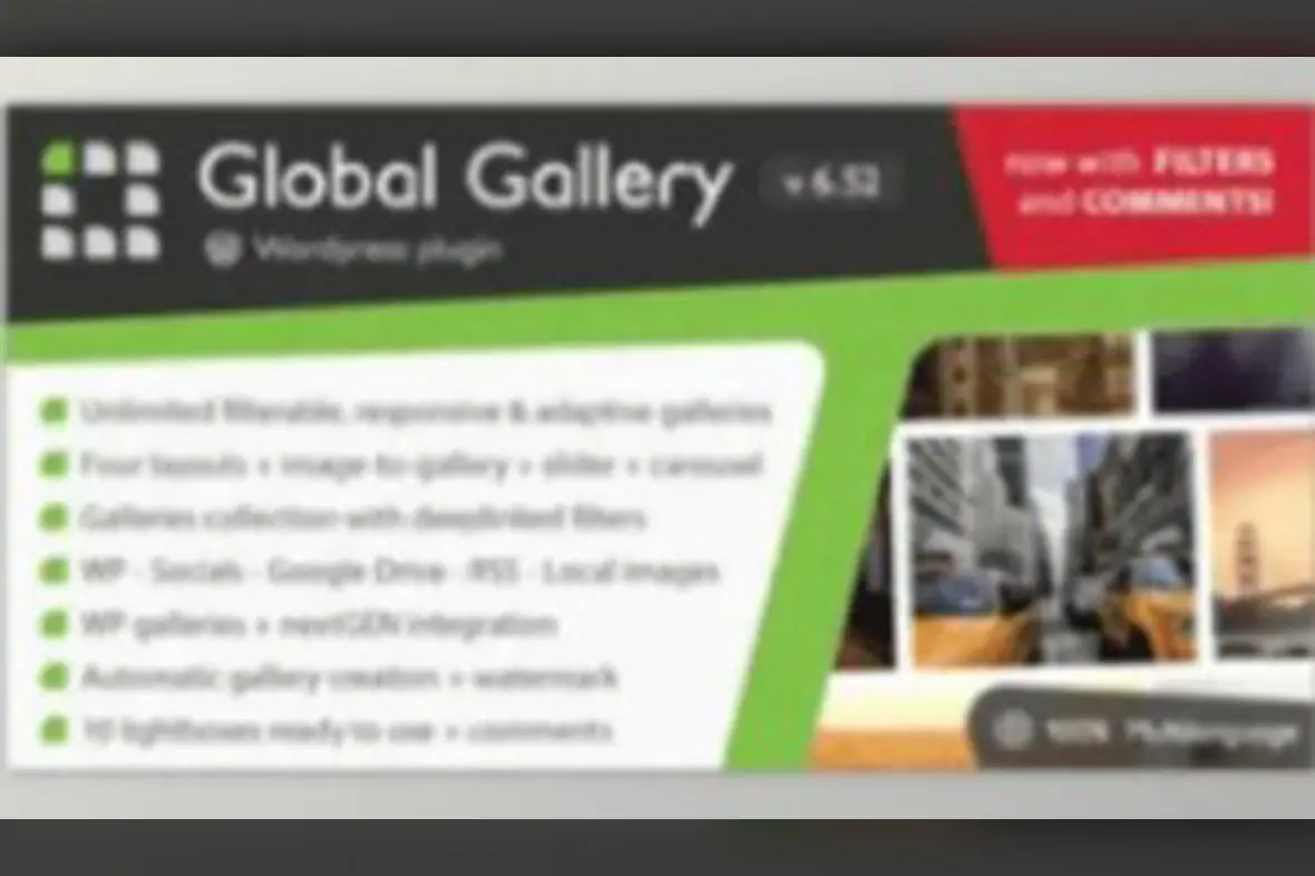 Global Gallery – WordPress Responsive Gallery v9.1.6