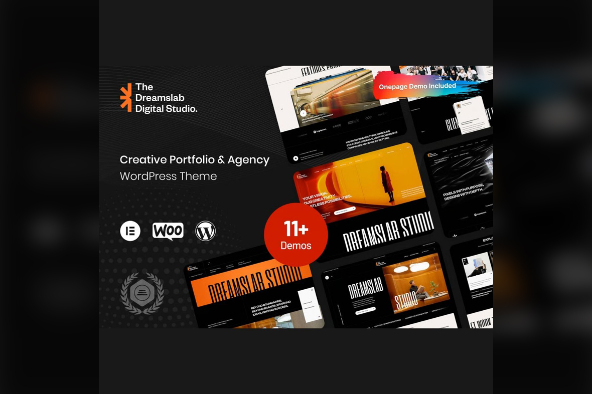 Dreamslab – Creative Portfolio & Agency WordPress Theme v1.0.0