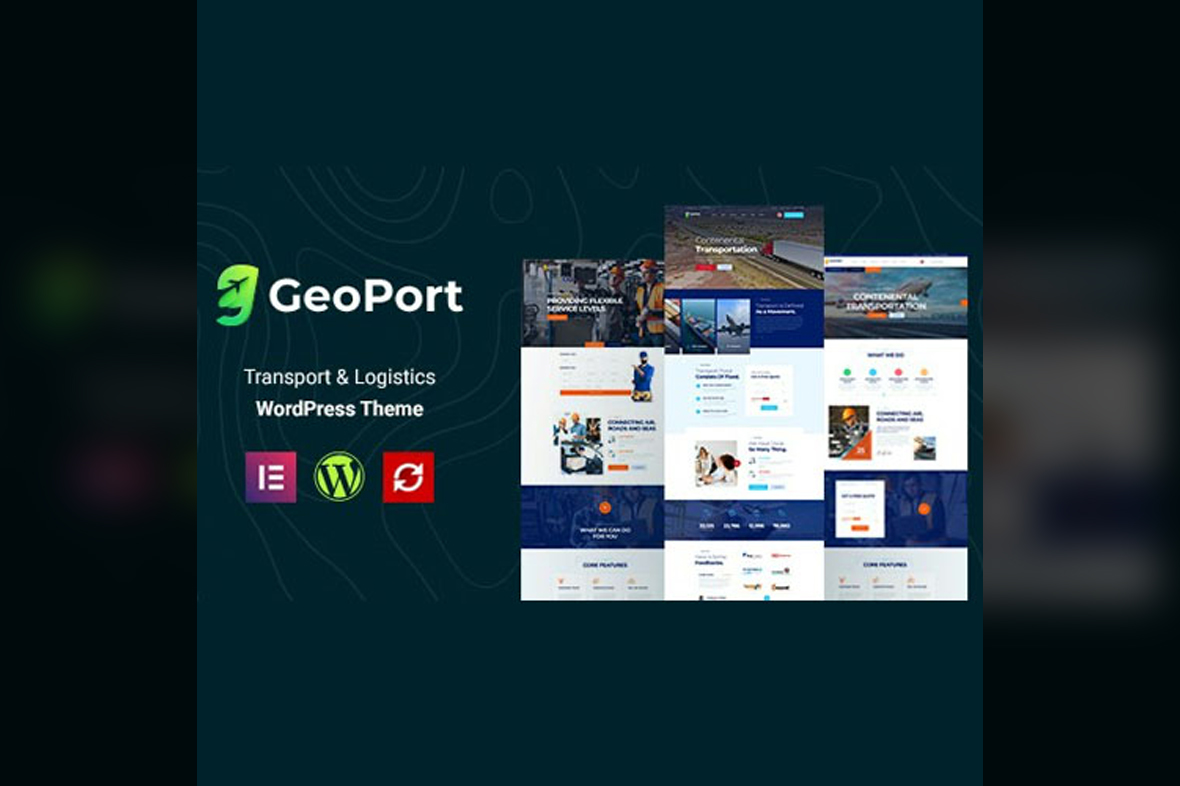 Geoport – Transport & Logistics WordPress Theme v3.0.5