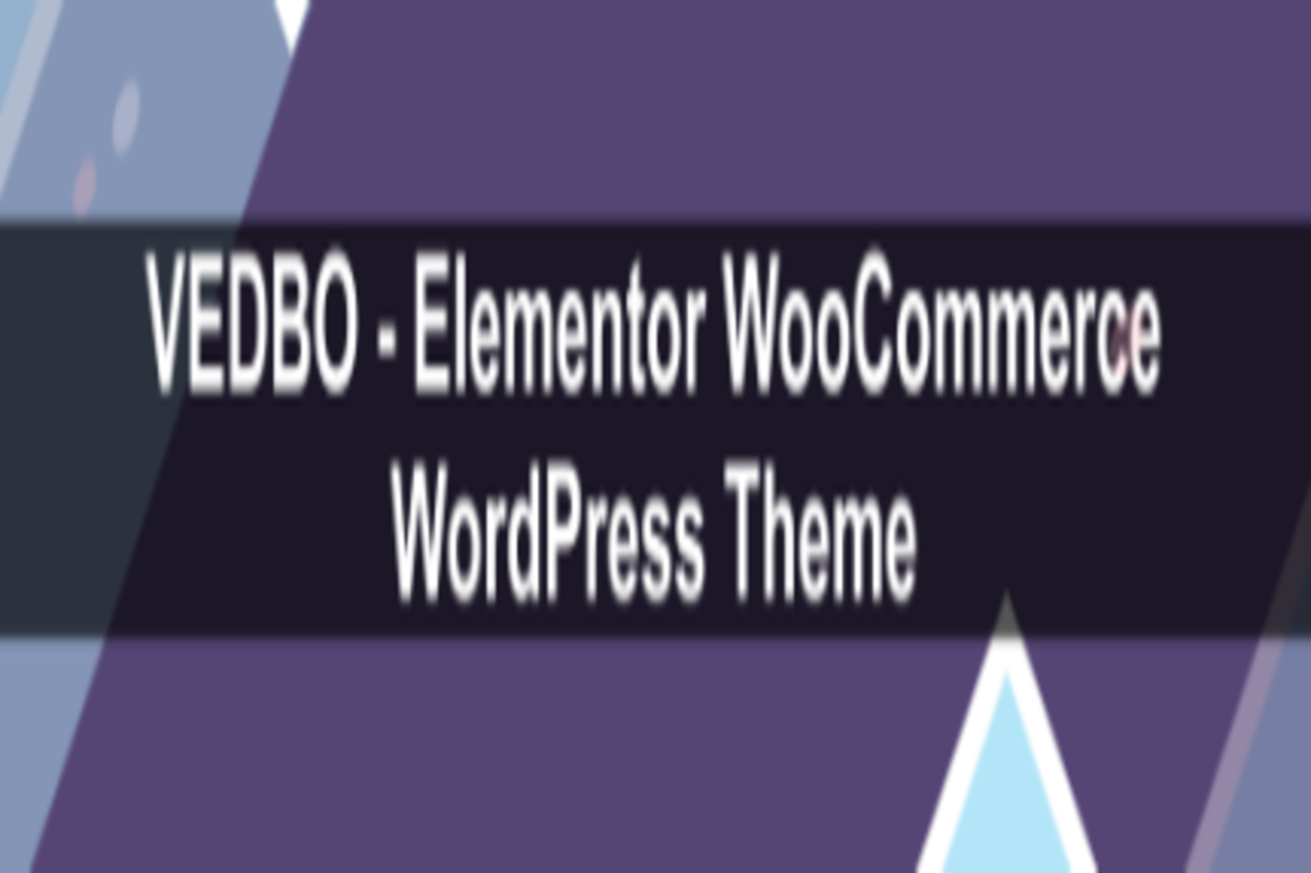 VEDBO – Elementor WooCommerce WordPress Theme v1.1.3