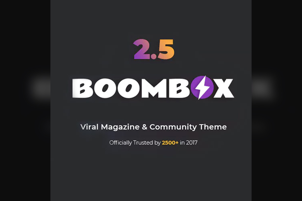 BoomBox – Viral Magazine WordPress Theme v2.9.7
