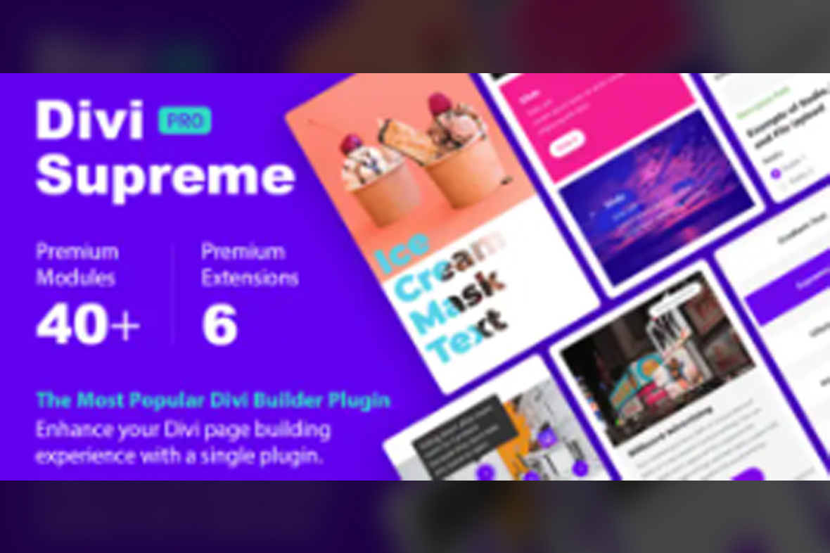 Divi Supreme Custom Divi Modules v4.9.97.31