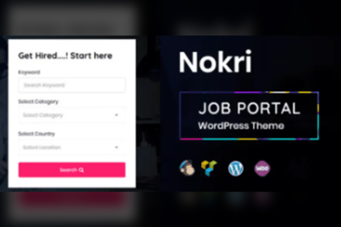 Nokri – Job Board WordPress Theme v1.6.4