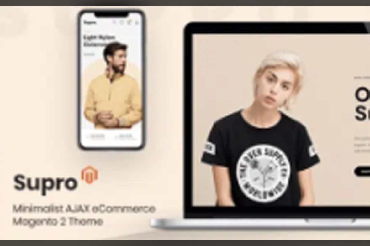 Supro – Minimalist AJAX WooCommerce WordPress Theme v1.9.9