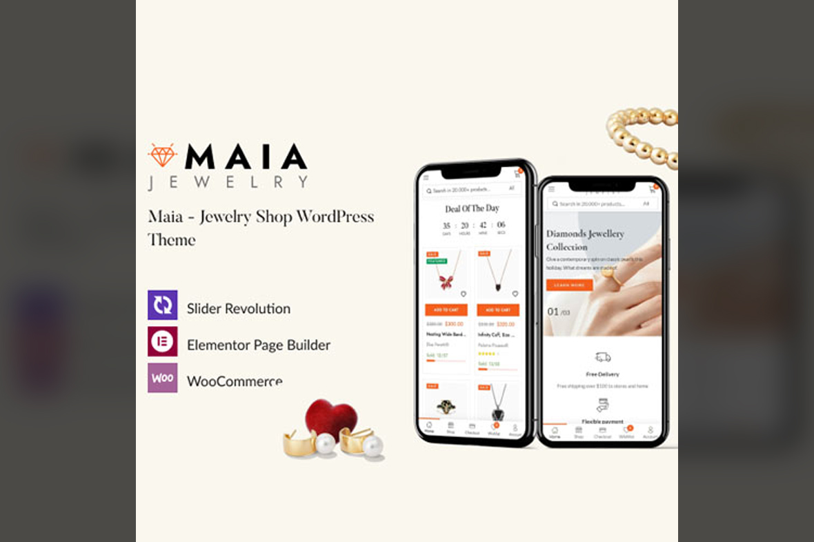 Maia – Jewelry Shop WordPress Theme v1.1.21