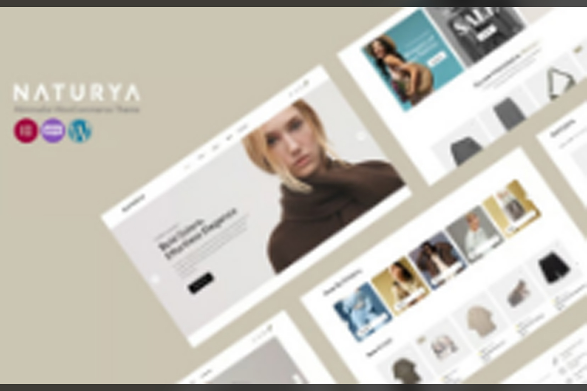 Naturya – Minimalist WooCommerce WordPress Theme v1.0.4
