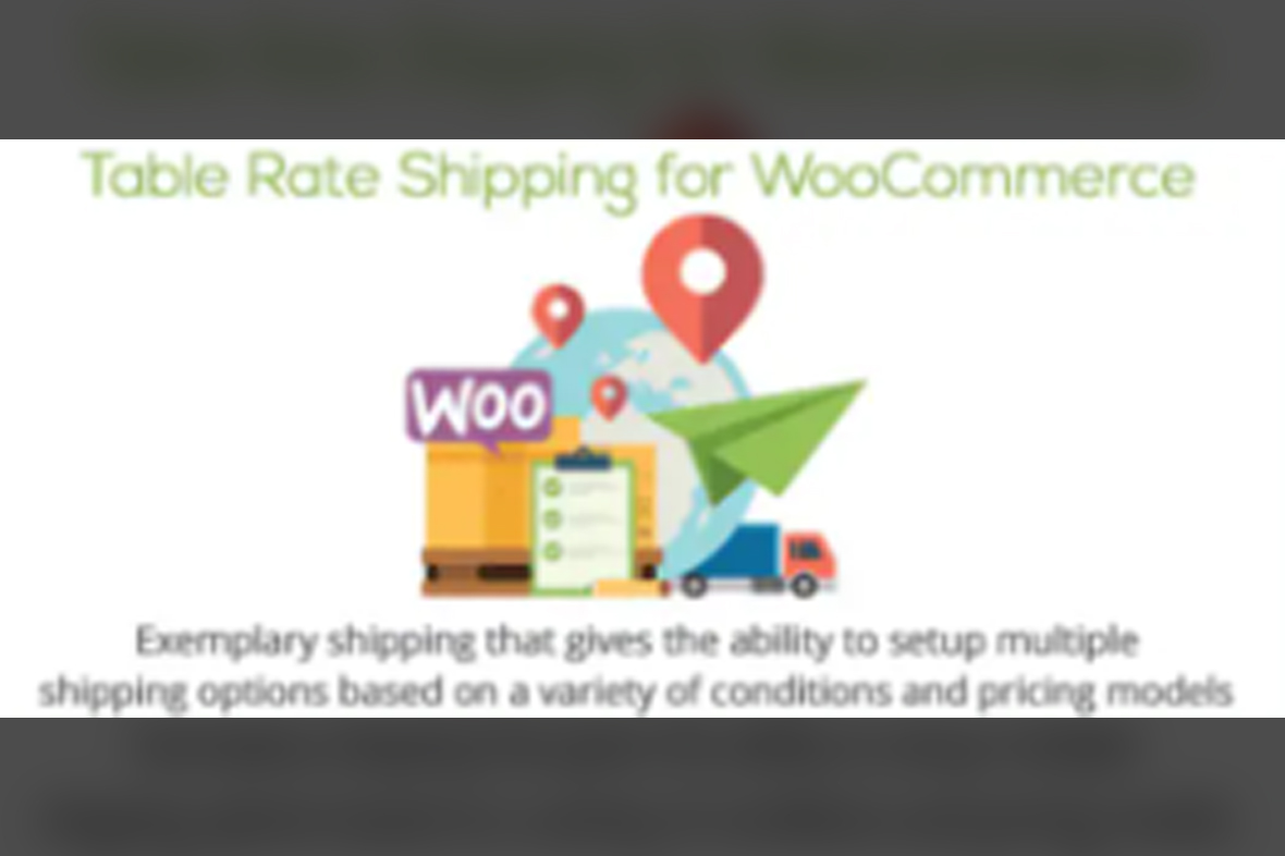Table Rate Shipping for WooCommerce v4.3.12