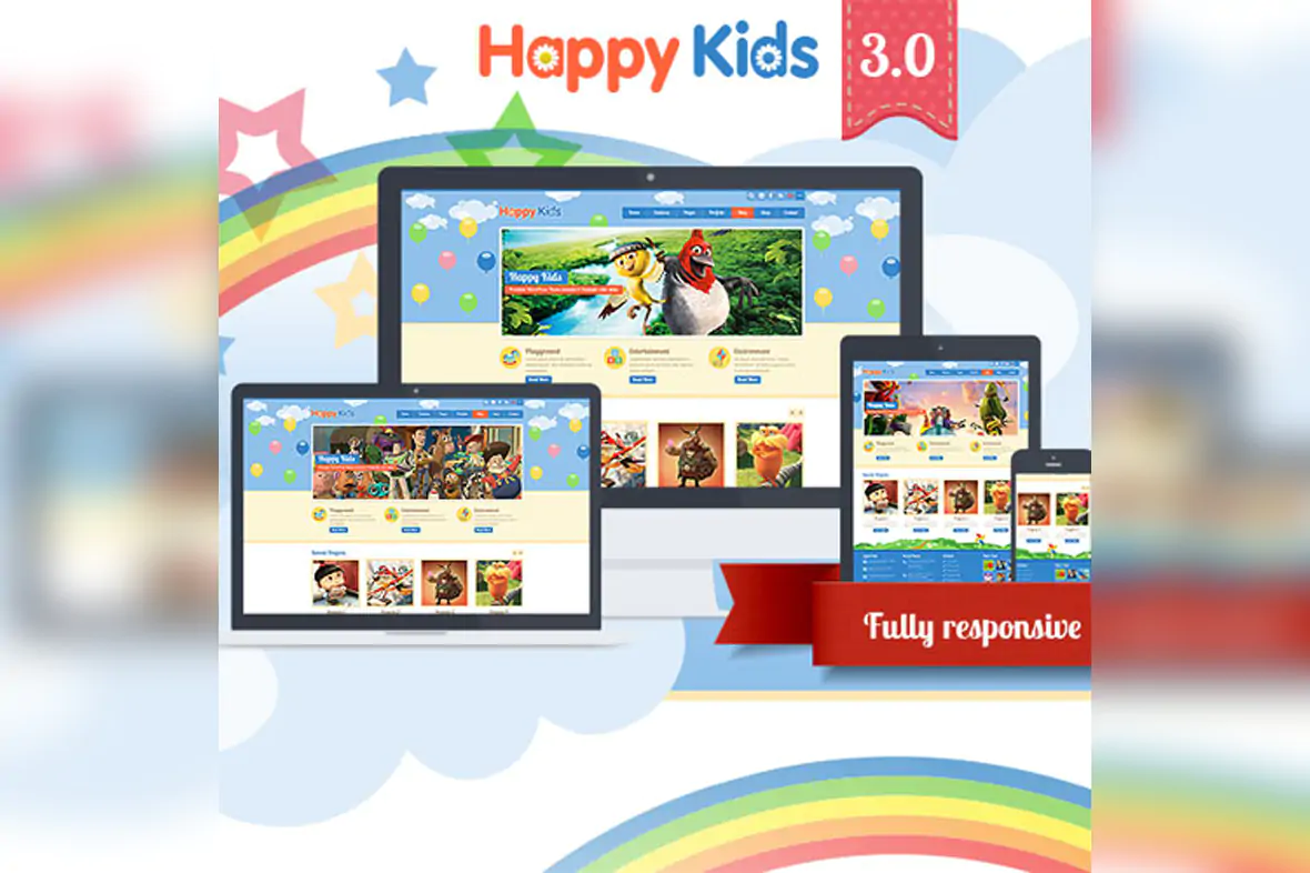 Happy Kids – Children WordPress Theme