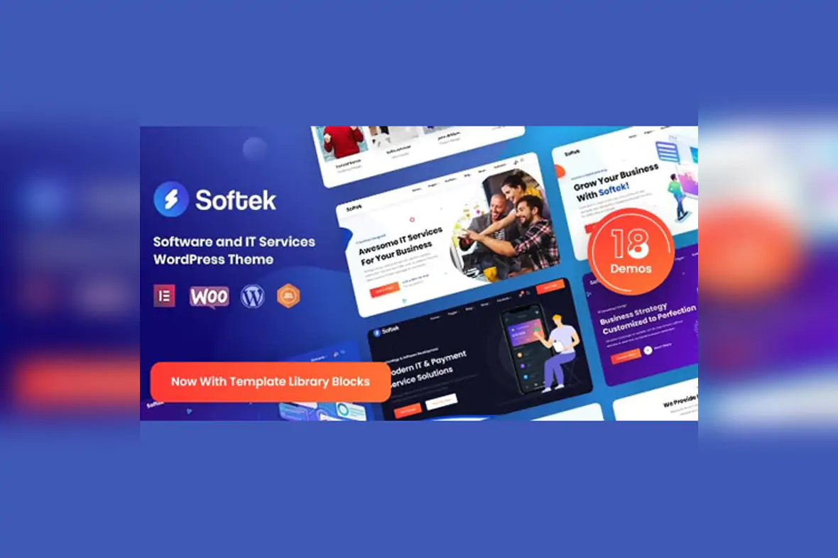 Softek – Software & IT Solutions WordPress Theme