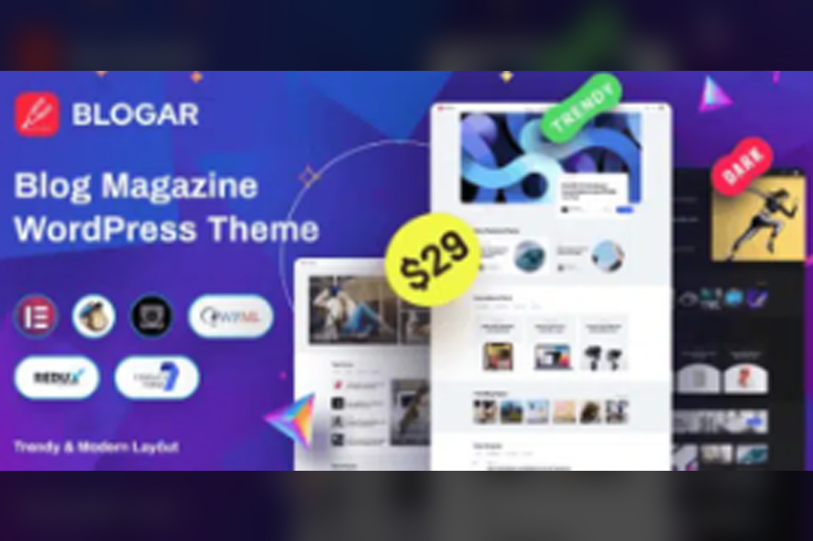 Blogar – Blog Magazine Theme v1.3.3
