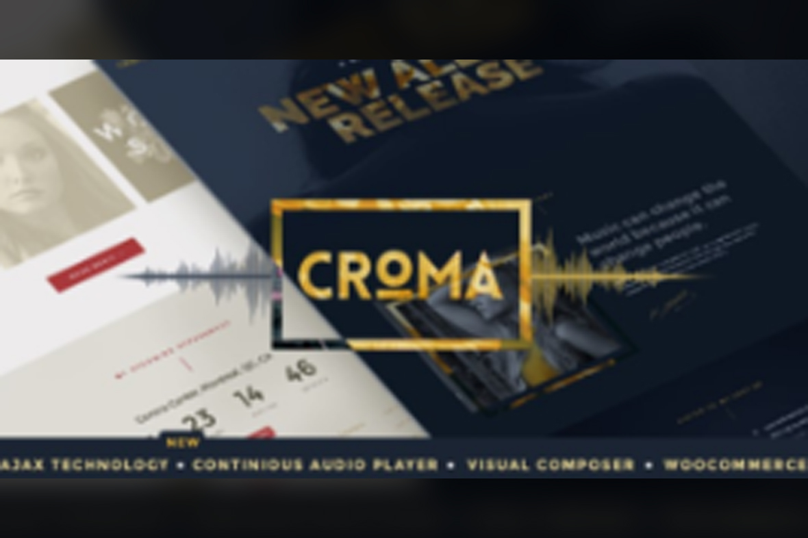 Croma – Responsive Music WordPress Theme v3.6.2