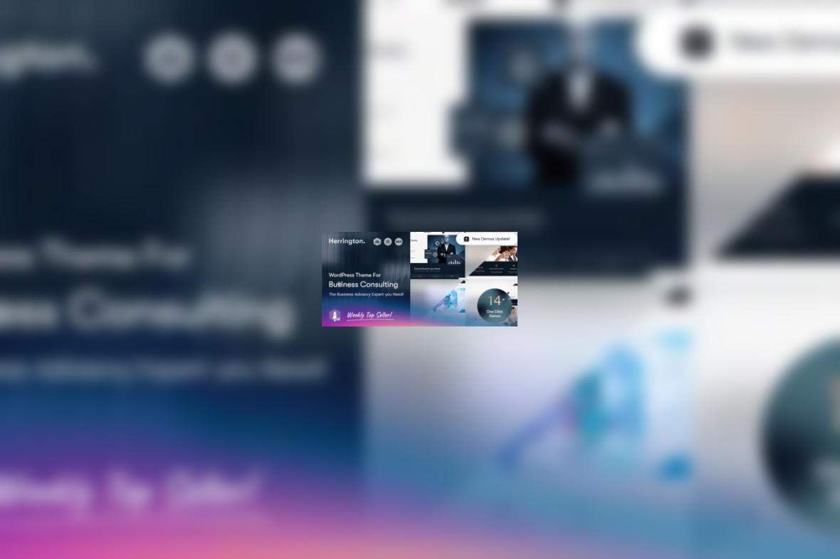 Herrington – Business Consulting WordPress Theme v1.0.7