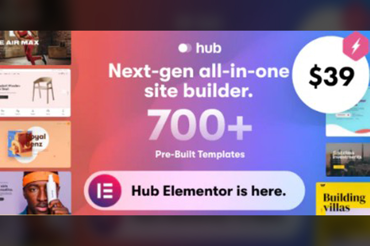 Hub MultiPurpose WordPress Theme v5.0.7