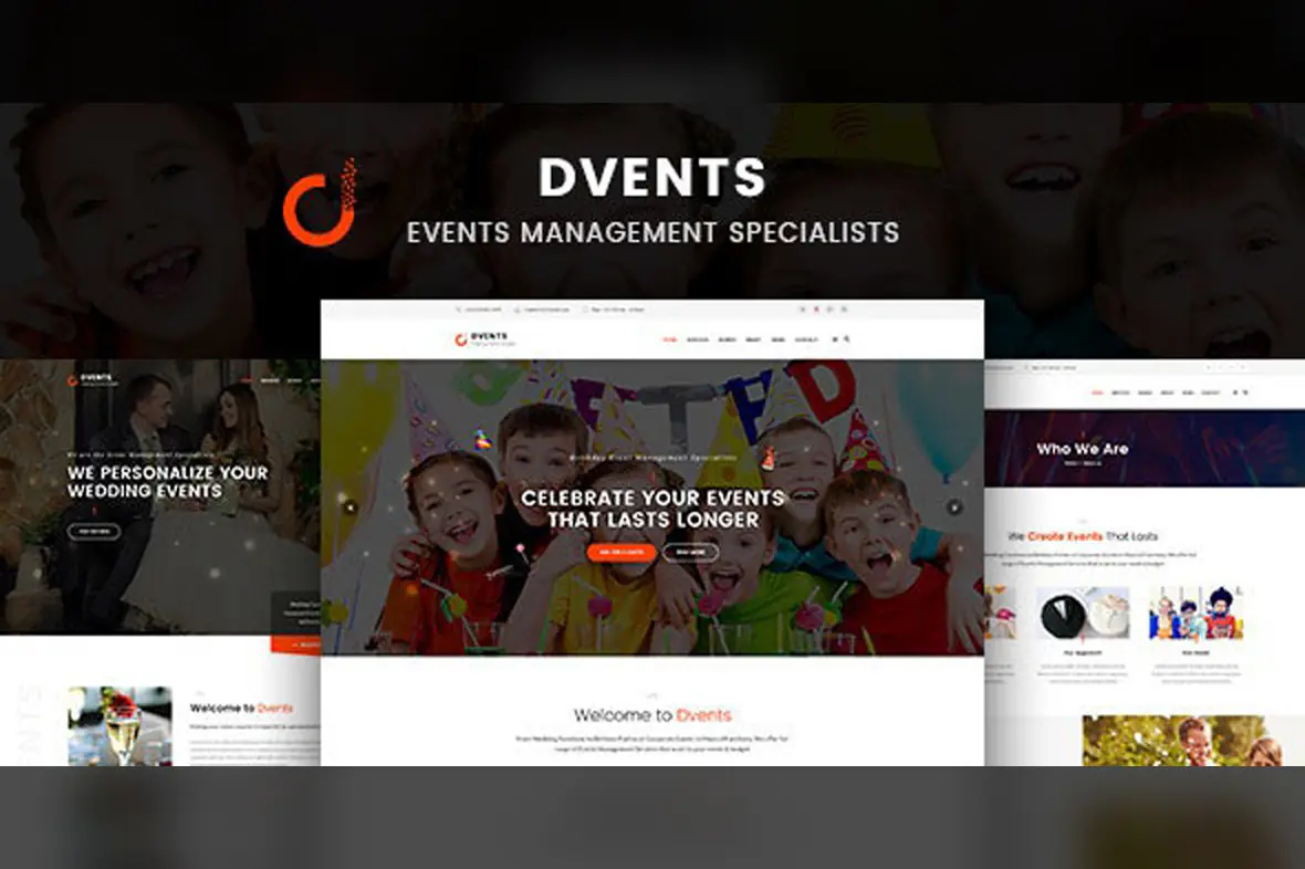 Dvents Theme – Events Management Companies and Agencies WordPress Theme v1.3.1