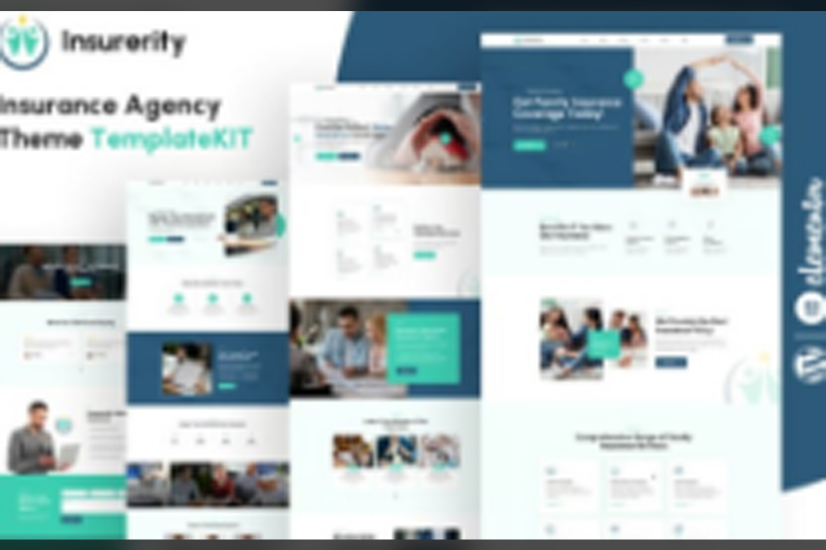 Insurerity – Insurance Agency Elementor Template Kit July 30, 2025