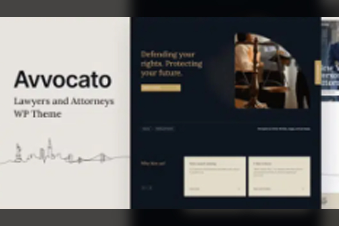 Avvocato – Law Firm WordPress Theme v19.0