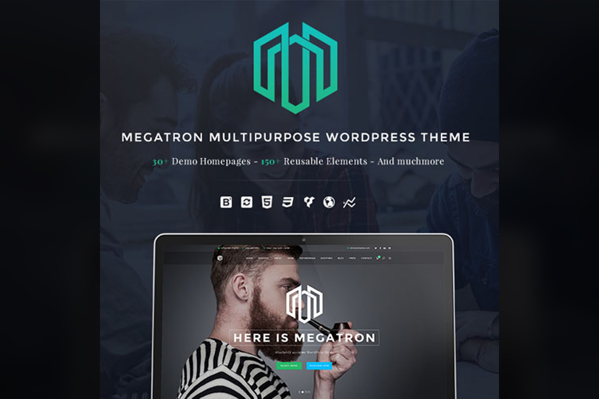 Megatron – Responsive MultiPurpose WordPress Theme v4.6