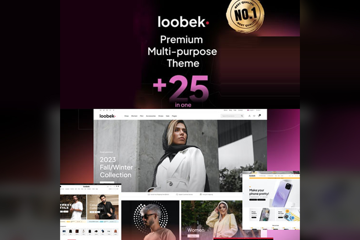 Loobek – Elementor Multipurpose WooCommerce Theme v1.3.2