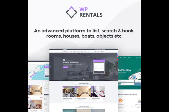 WP Rentals - Booking an Accommodation WordPress Template