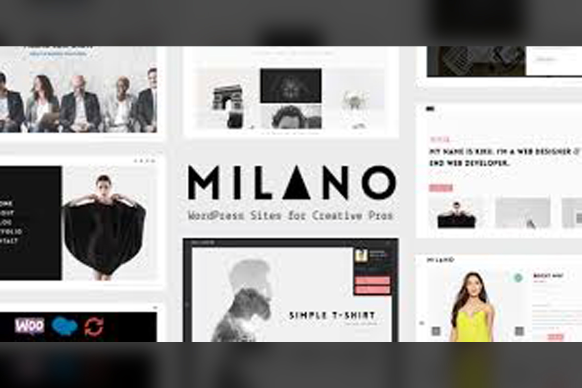 Milano Creative Minimal Portfolio and Photography WordPress Theme v5.9