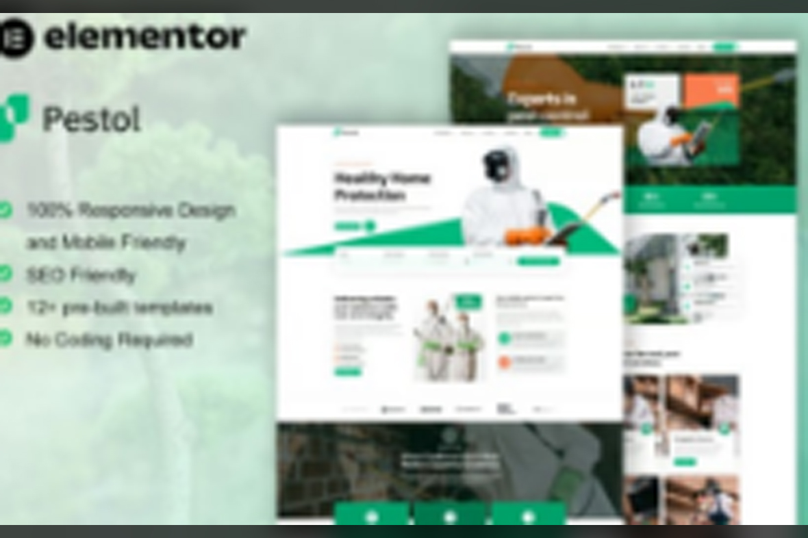 Pestol – Pest Control Service Elementor Pro Template Kit November 24, 2025
