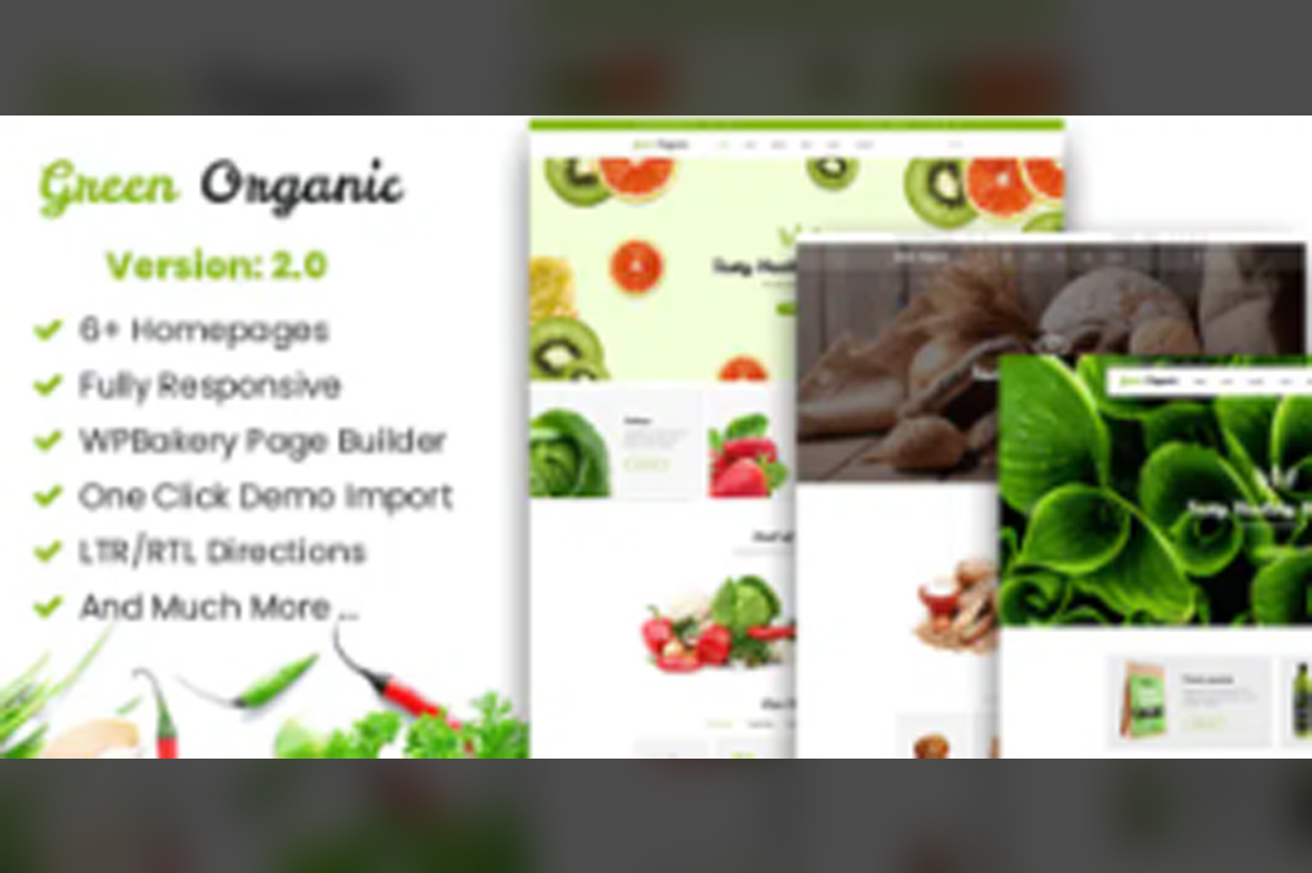 GreenOrganic – Organic & Bakery WordPress Theme v2.44