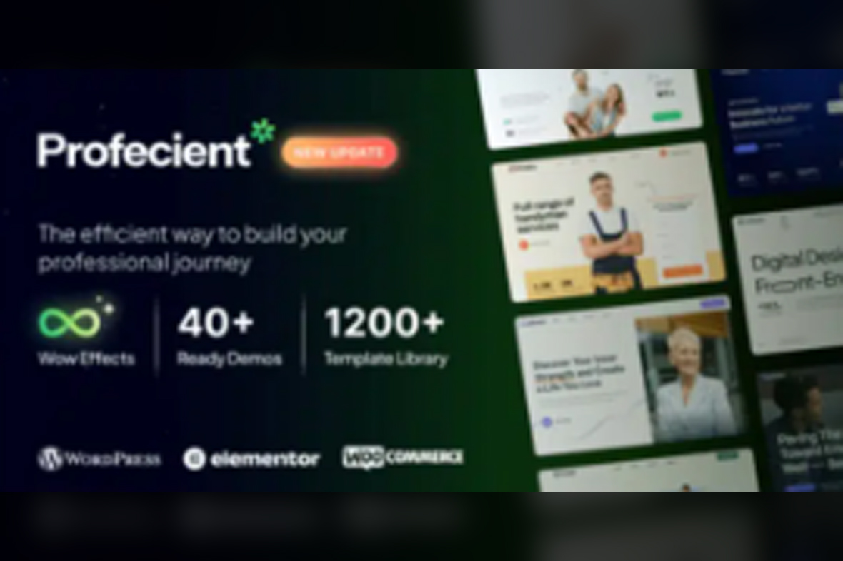 Profecient – Multipurpose Elementor Business and WooCommerce WordPress Theme v1.1.3