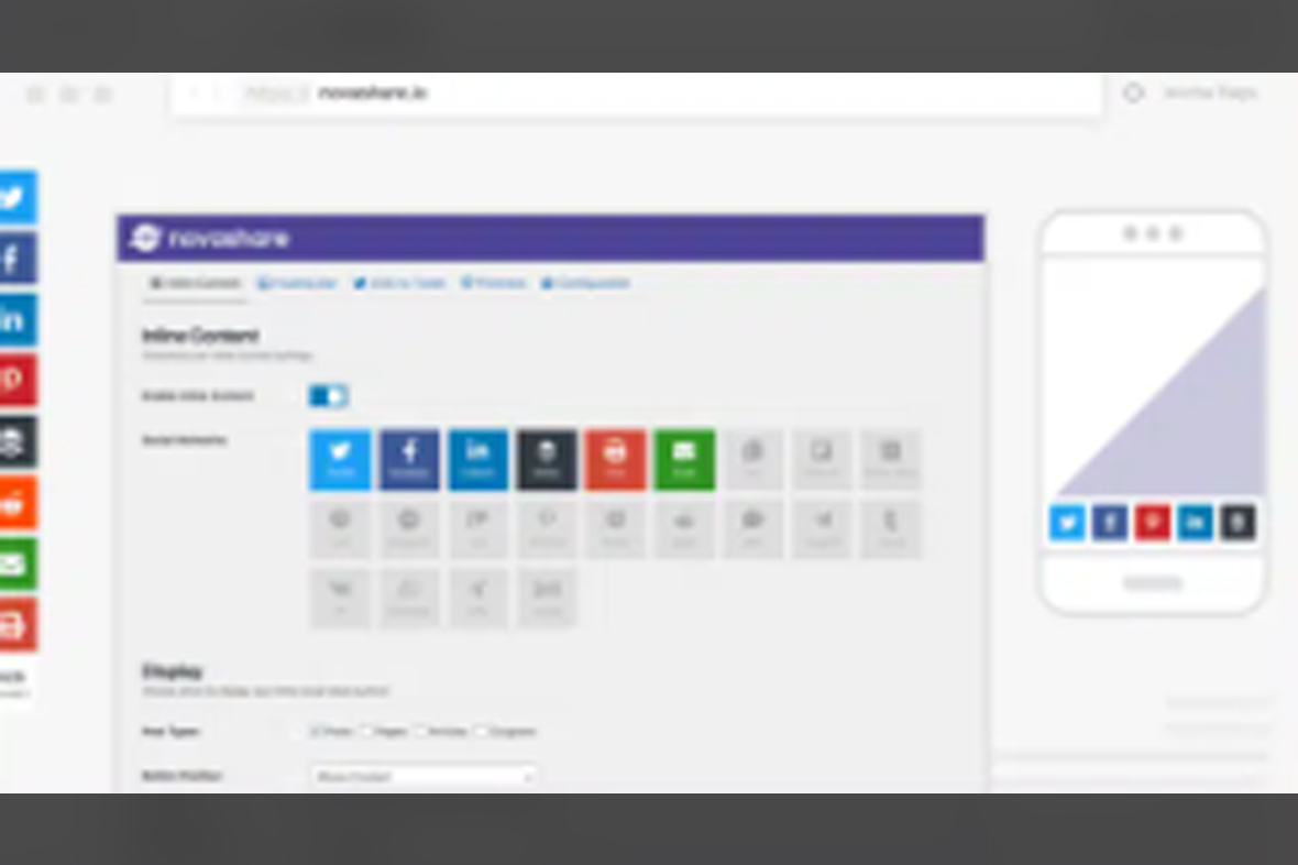 Novashare – WordPress Social Sharing Plugin v1.6.1
