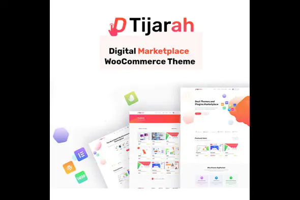 Tijarah – Digital Marketplace WooCommerce Theme