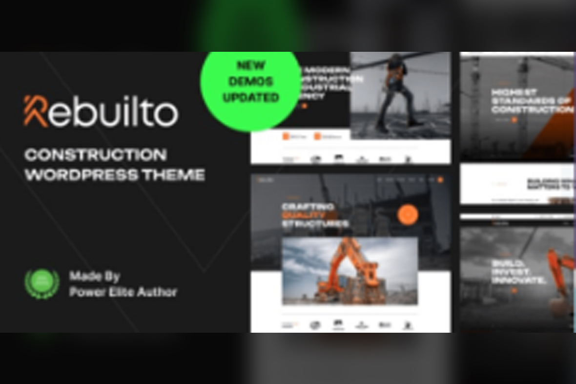 Rebuilto – Construction WordPress Theme v1.1.3