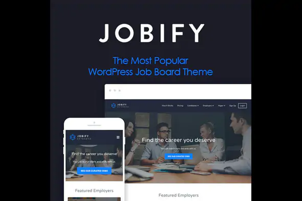 Jobify - The Coolest Job Board Wordpress Theme