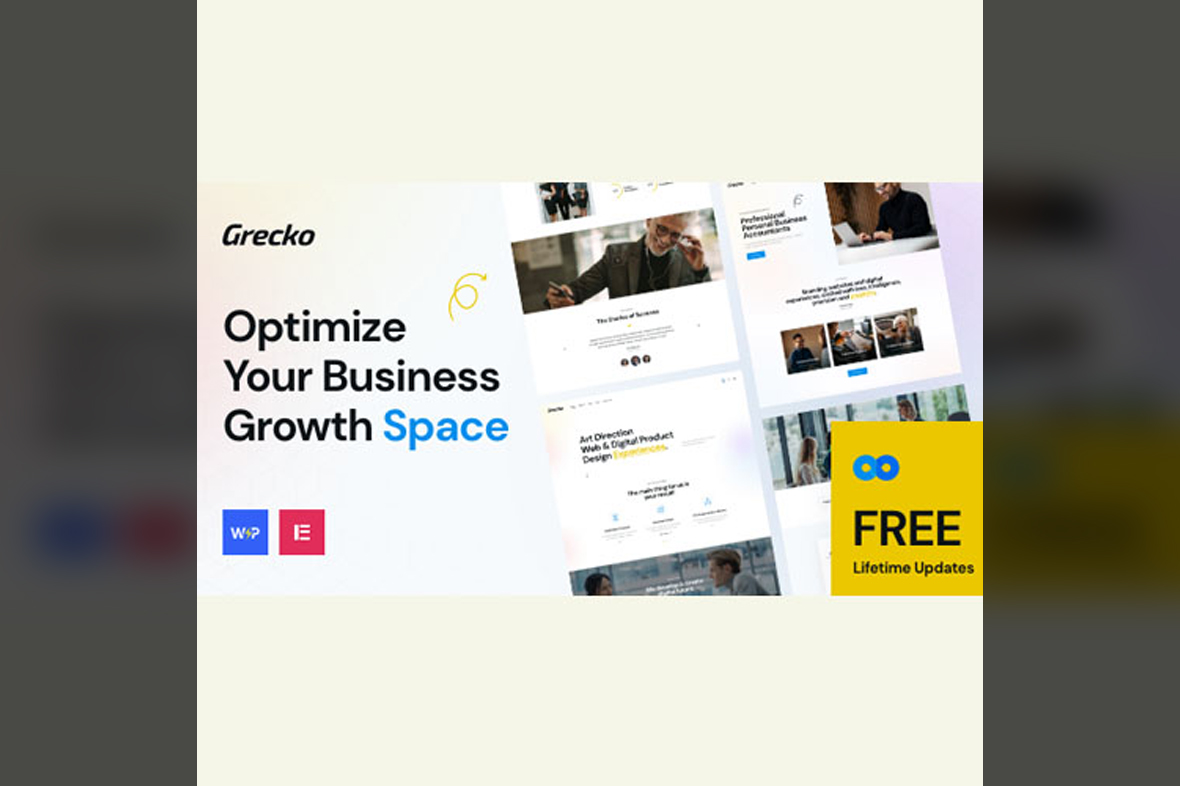 Grecko Multipurpose Business WordPress Theme with Clean Design v5.17