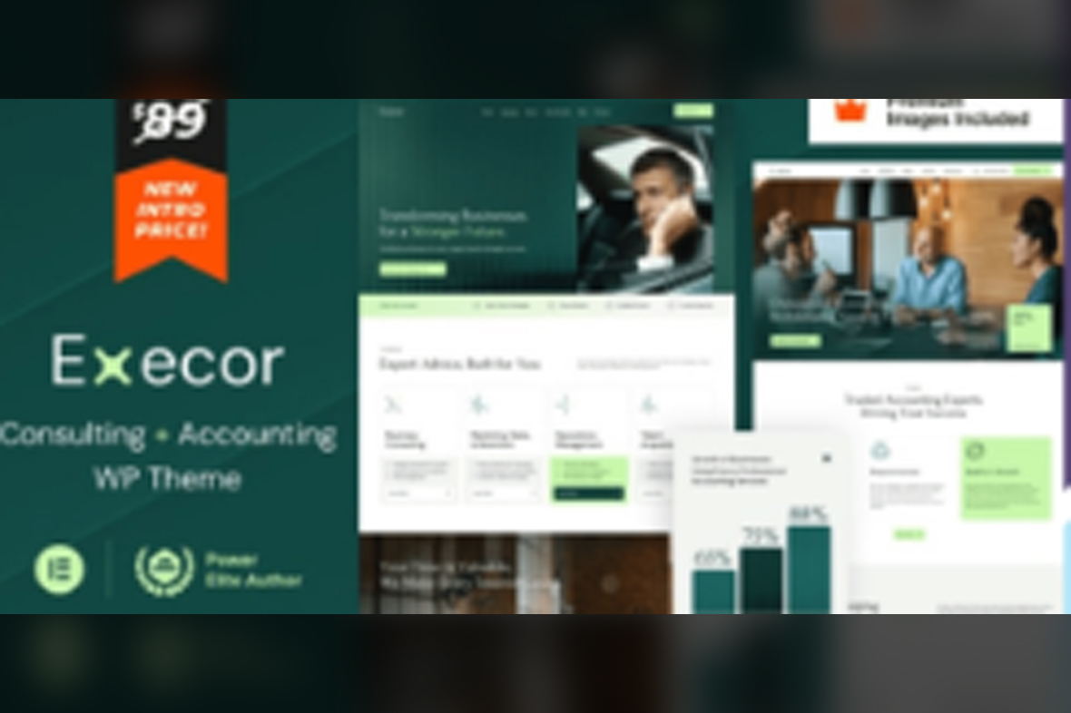 Execor – Accounting and Management Consulting WordPress Theme v1.0