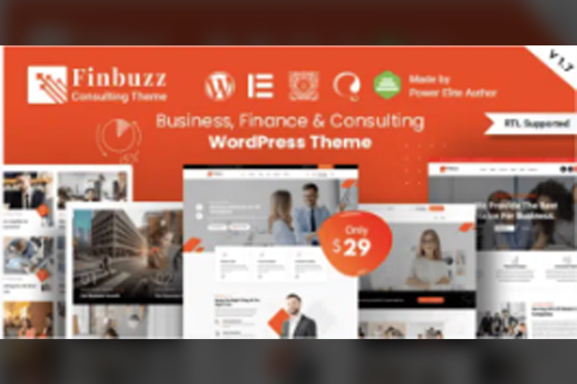 Finbuzz – Corporate Business WordPress Theme v2.1.7