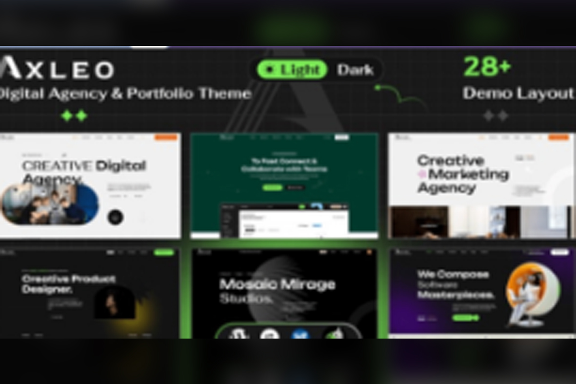 Axleo – Digital Agency WordPress Theme v1.2.0