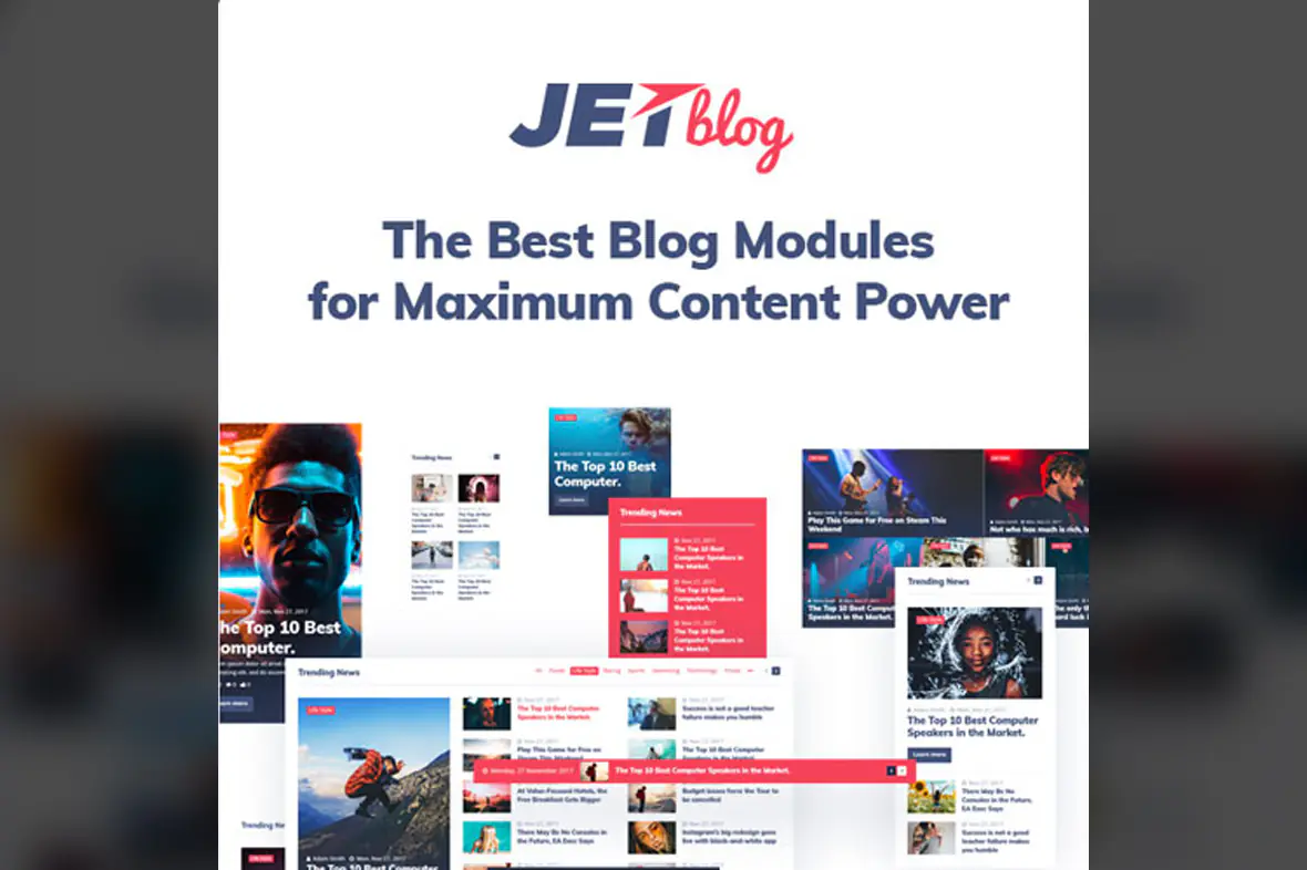 JetBlog – Blogging Package for Elementor Page Builder