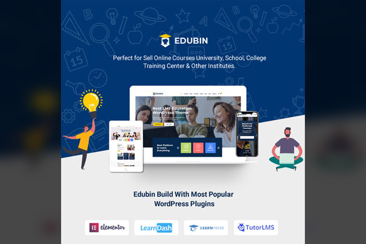 Edubin – Education WordPress Theme v9.4.9