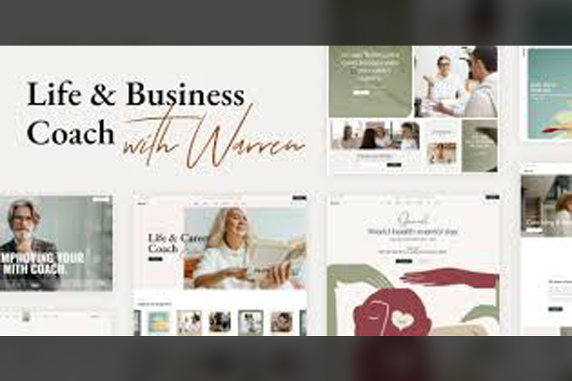 Warren – Life and Business Coach WordPress Theme v1.3