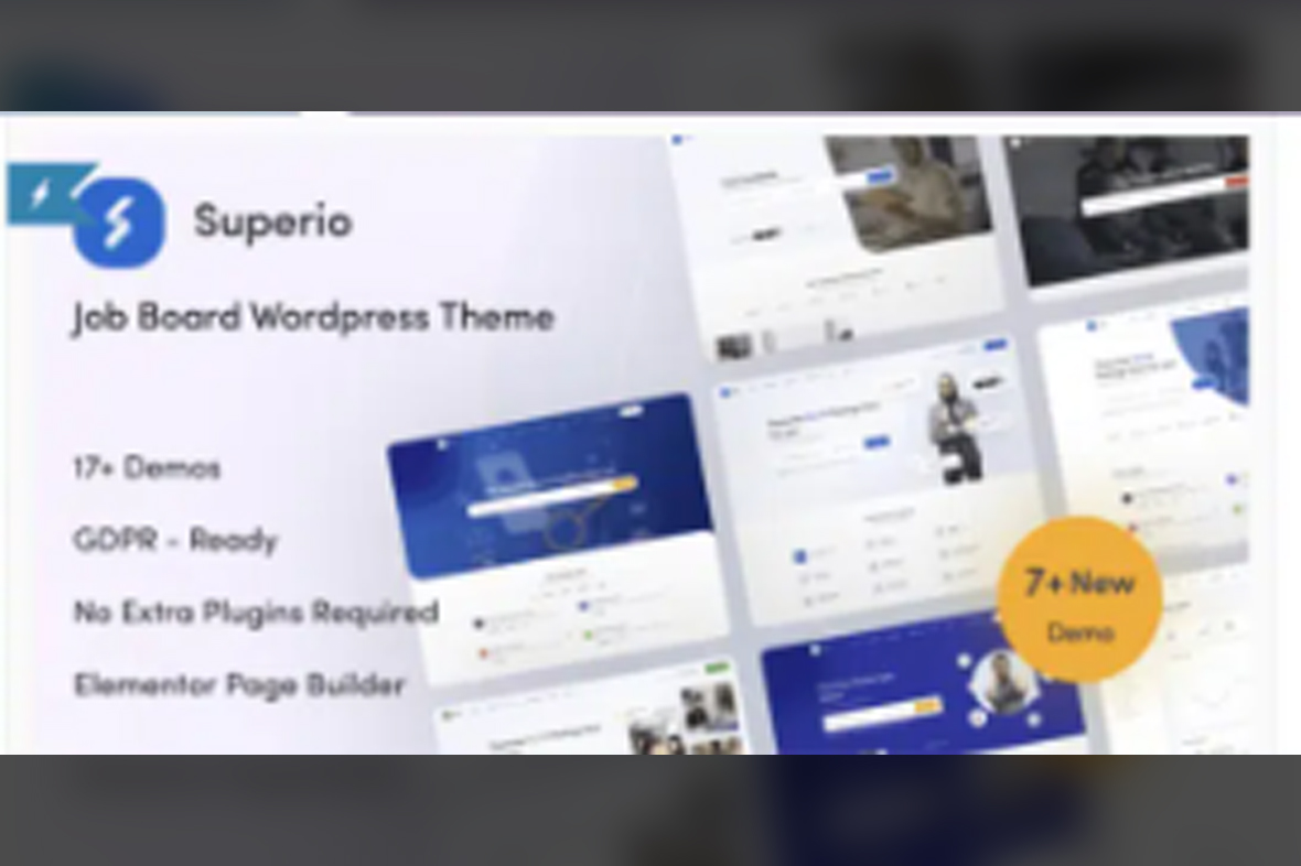 Superio – Job Board WordPress Theme v1.3.31