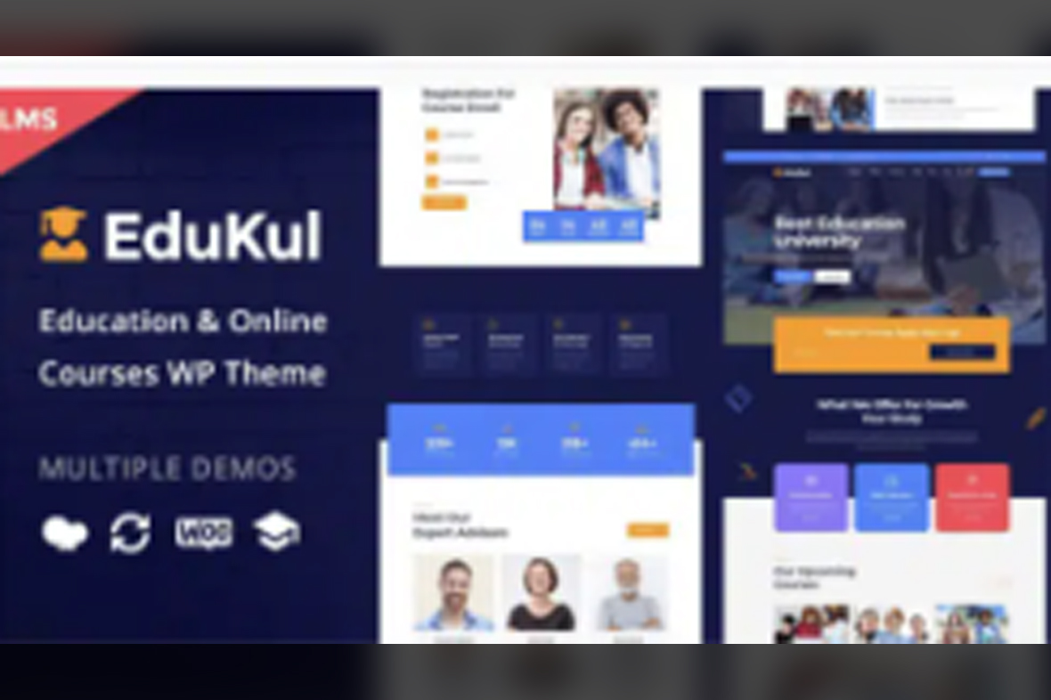 Edukul Online Courses WordPress Theme v1.32