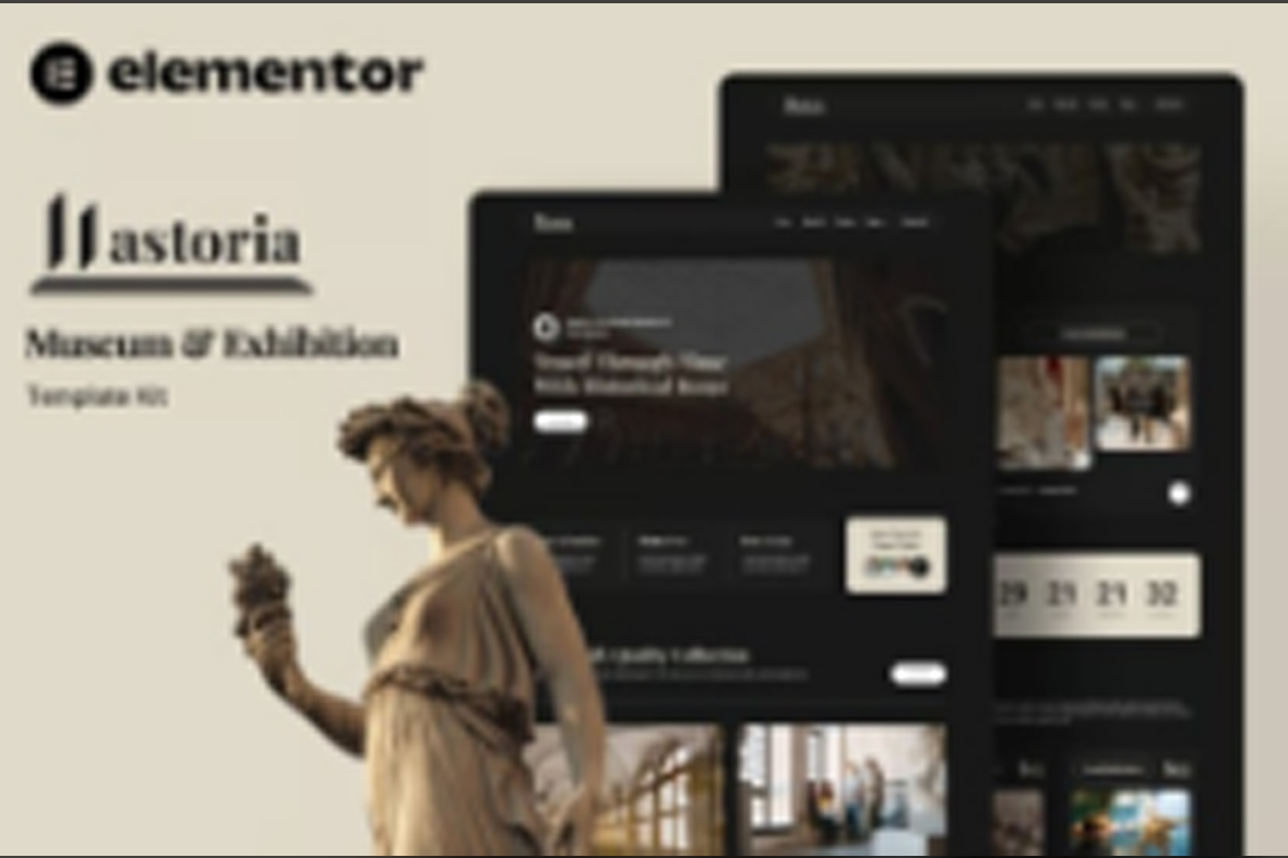 Lastoria – Museum and Exhibition Elementor Template Kit July 29, 2025