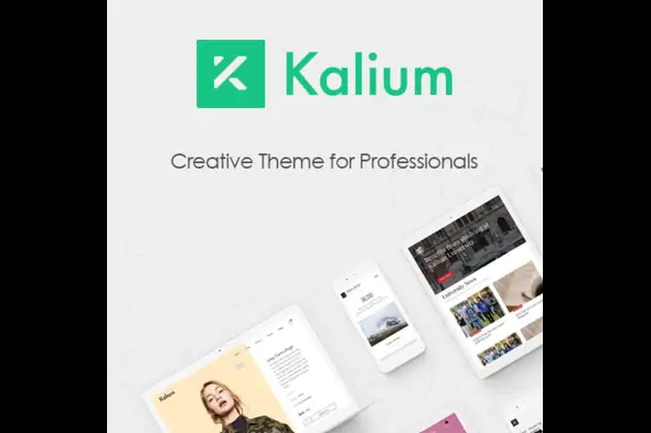 Kalium – Creative Theme for Professionals