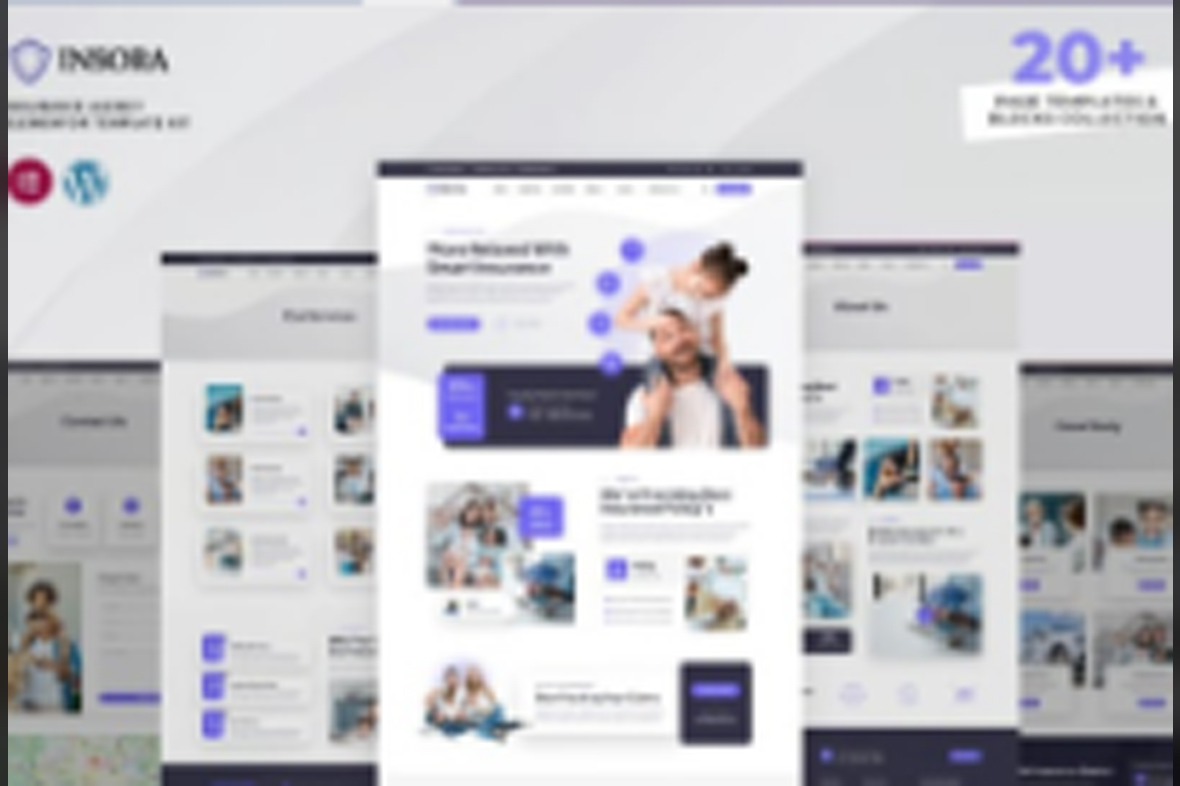Insora – Insurance Agency Elementor Template Kit July 9, 2025