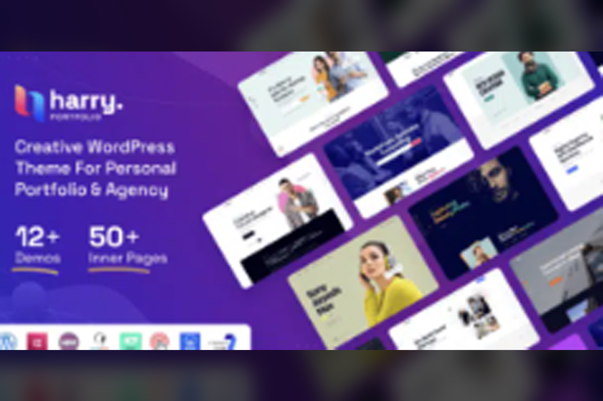 Harry – Creative Agency and Portfolio WordPress Theme + RTL v1.2.7
