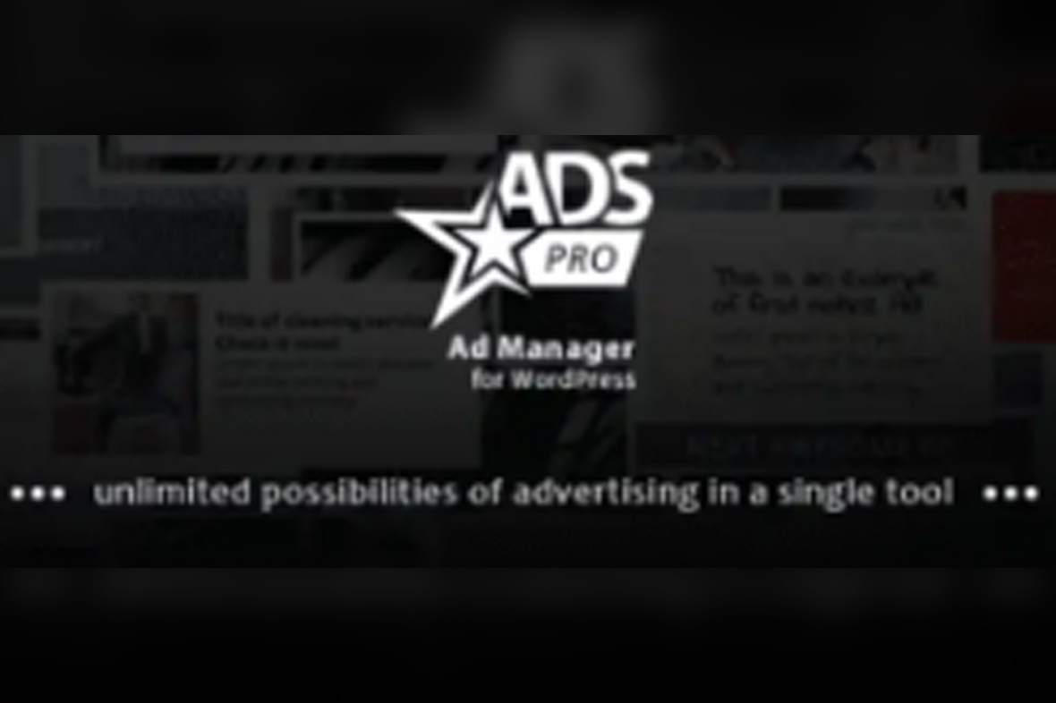 Ads Pro Plugin WordPress Advertising Manager v4.92